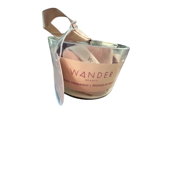 Wander Beauty Other - Wander Beauty Sponge Ornament Makeup Blender Puffs and Cleansing Mat Set NIB